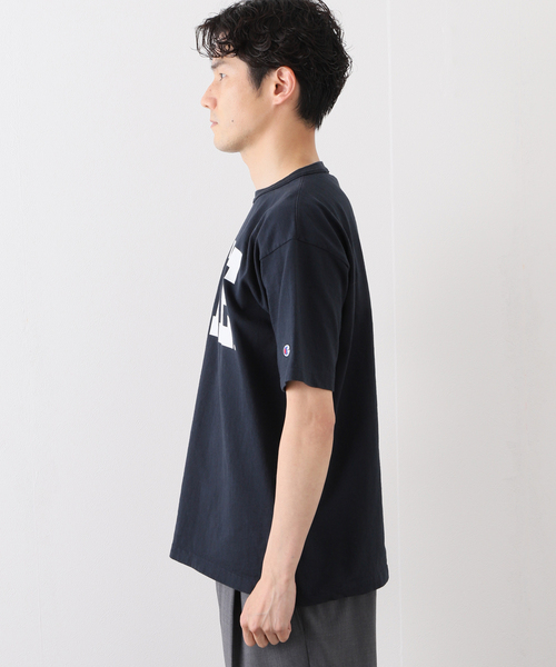 Champion(チャンピオン)の「【CHAMPION / チャンピオン】 T-1011 YALE T-SHIRT(Tシャツ/カットソー・メンズ・ホワイト/ネイビー・MEDIUM/LARGE/X-LARGE)」の5枚目の写真