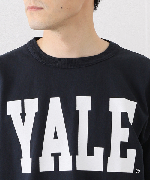 Champion(チャンピオン)の「【CHAMPION / チャンピオン】 T-1011 YALE T-SHIRT(Tシャツ/カットソー・メンズ・ホワイト/ネイビー・MEDIUM/LARGE/X-LARGE)」の7枚目の写真