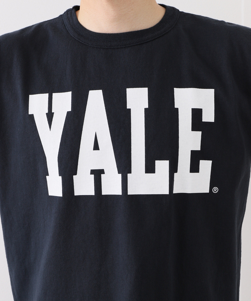 Champion(チャンピオン)の「【CHAMPION / チャンピオン】 T-1011 YALE T-SHIRT(Tシャツ/カットソー・メンズ・ホワイト/ネイビー・MEDIUM/LARGE/X-LARGE)」の13枚目の写真