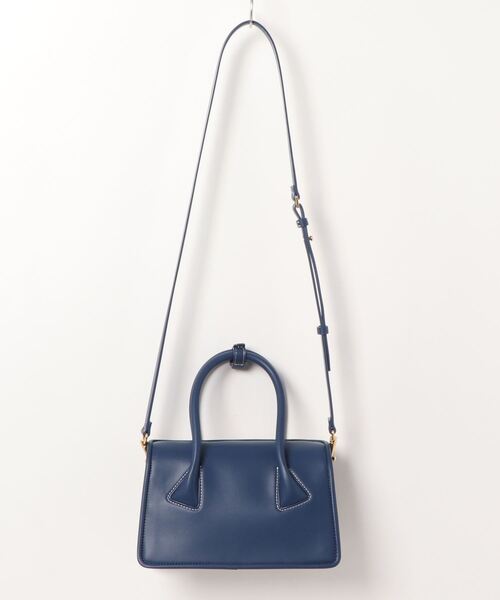 CHARLES & KEITH（チャールズ & キース）の「デイラー ダブルハンドルバッグ / Daylla Double Handle Bag（ハンドバッグ・レディース・ブラック/ネイビー/イエロー系その他2・M）」の18枚目の写真
