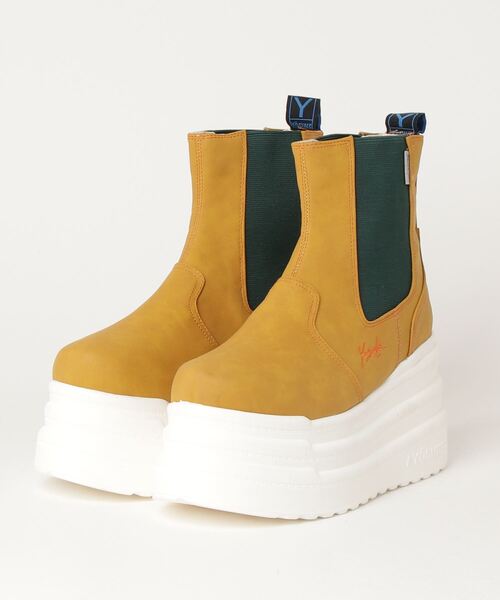 YOSUKE(ヨースケ)の「YOSUKE / ヨースケ厚底スニーカー(スニーカー・レディース・ブラック/アイボリー/イエロー系その他/カーキ/グレー・23.5cm/24.5cm/23.0cm/24.0cm/25.0cm/22.5cm)」の5枚目の写真