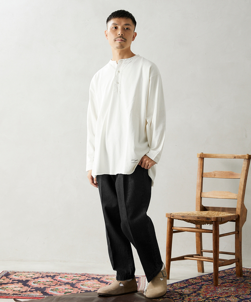 JOURNAL STANDARD relume（ジャーナルスタンダード　レリューム）の「Relume Jeans デニムテーパードスラックス（デニムパンツ・メンズ・その他/ネイビー/ブルー/ブラック・MEDIUM/LARGE）」の22枚目の写真