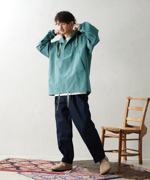 JOURNAL STANDARD relume（ジャーナルスタンダード　レリューム）の「Relume Jeans デニムテーパードスラックス（デニムパンツ・メンズ・その他/ネイビー/ブルー/ブラック・MEDIUM/LARGE）」の7枚目の写真