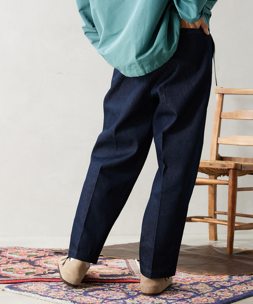 JOURNAL STANDARD relume（ジャーナルスタンダード　レリューム）の「Relume Jeans デニムテーパードスラックス（デニムパンツ・メンズ・その他/ネイビー/ブルー/ブラック・MEDIUM/LARGE）」の15枚目の写真