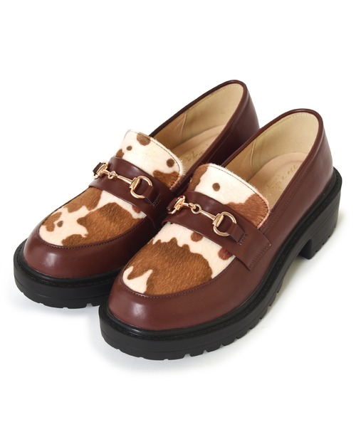 w closet（ダブルクローゼット）の「アソートローファー（ローファー・レディース・ホワイト×ブラック/ブラウン/ブラック・M/L）」の18枚目の写真