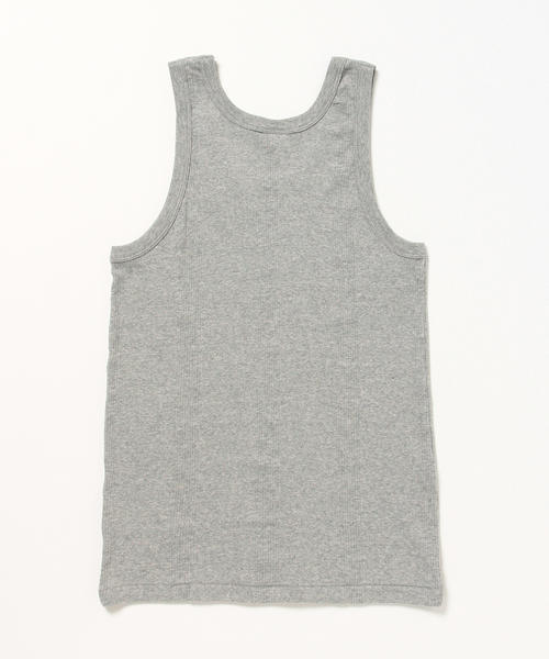 Healthknit(ヘルスニット)の「Healthknit / フライスタンクトップ(タンクトップ・メンズ・グレー/ブラック・LARGE/MEDIUM)」の13枚目の写真