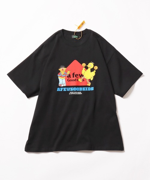 A FEW GOOD KIDS(ア フュー グッド キッズ)の「A FEW GOOD KIDS/アフューグッドキッズ POPULAR CARTOON TEE 半袖Tシャツ(Tシャツ/カットソー・メンズ・ホワイト/ブラック・M/L/XL)」の2枚目の写真