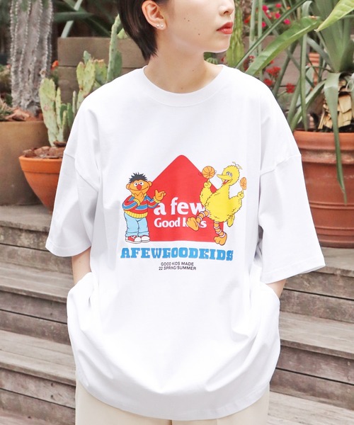 A FEW GOOD KIDS(ア フュー グッド キッズ)の「A FEW GOOD KIDS/アフューグッドキッズ POPULAR CARTOON TEE 半袖Tシャツ(Tシャツ/カットソー・メンズ・ホワイト/ブラック・M/L/XL)」の17枚目の写真