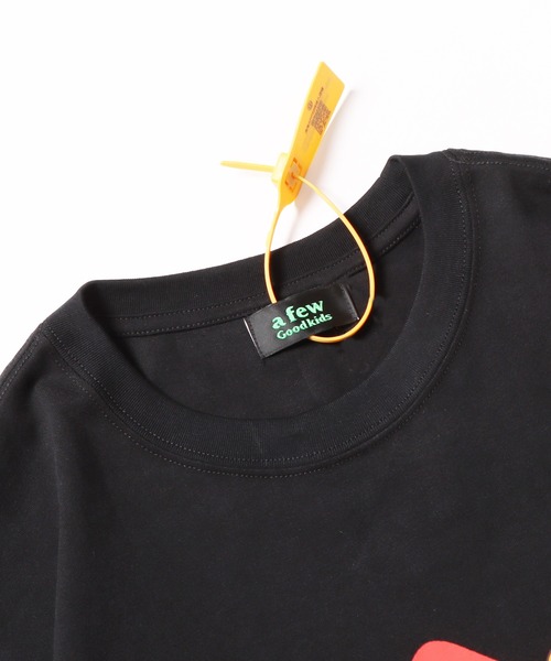 A FEW GOOD KIDS(ア フュー グッド キッズ)の「A FEW GOOD KIDS/アフューグッドキッズ POPULAR CARTOON TEE 半袖Tシャツ(Tシャツ/カットソー・メンズ・ホワイト/ブラック・M/L/XL)」の5枚目の写真