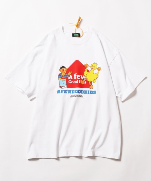 A FEW GOOD KIDS(ア フュー グッド キッズ)の「A FEW GOOD KIDS/アフューグッドキッズ POPULAR CARTOON TEE 半袖Tシャツ(Tシャツ/カットソー・メンズ・ホワイト/ブラック・M/L/XL)」の15枚目の写真