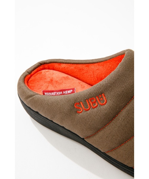 SUBU（スブ）の「SUBU × MANASTASH/スブ×マナスタッシュ　HEMP TWILL SANDAL/ヘンプツイルサンダル（サンダル・レディース・ブラック/モカ/ナチュラル・1/2/0/3/00）」の9枚目の写真