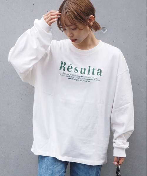 tiptop(ティップトップ)の「ロゴ刺繍アソートBIGロンT(Tシャツ/カットソー・レディース・ホワイト系その他/ホワイト系その他2/ホワイト系その他3/ホワイト系その他4/ホワイト系その他5/ホワイト系その他6・FREE)」の20枚目の写真