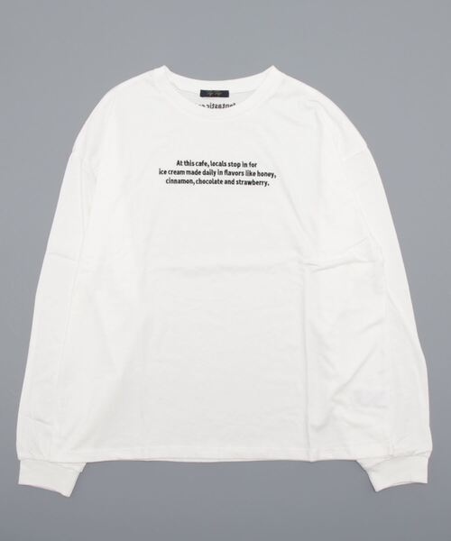 tiptop(ティップトップ)の「ロゴ刺繍アソートBIGロンT(Tシャツ/カットソー・レディース・ホワイト系その他/ホワイト系その他2/ホワイト系その他3/ホワイト系その他4/ホワイト系その他5/ホワイト系その他6・FREE)」の15枚目の写真