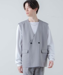 WEGO | WEGO/ルーズダブルジレ(ベスト)