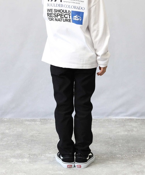 MPS(エムピーエス)の「MPS(エムピーエス)スキニーカラーパンツ(その他パンツ・キッズ・ブラック×ホワイト/ブラック・110/120/100/140/150/160/130)」の10枚目の写真