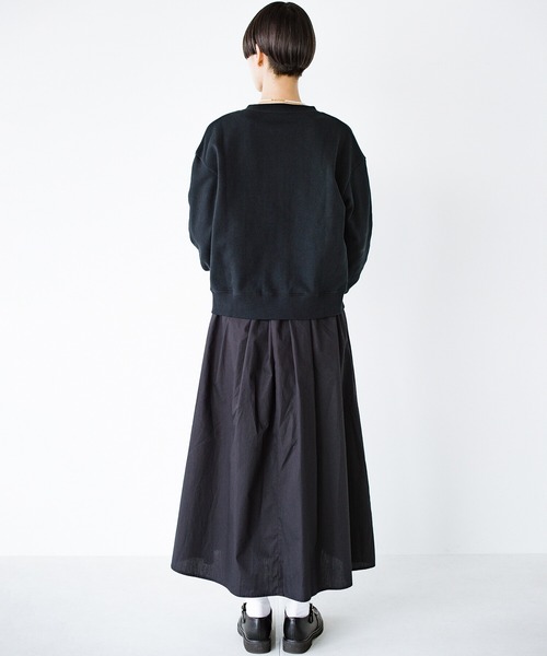 haco!(ハコ)の「さっと羽織るとコーデが仕上がる!PBPオーガニックコットン 無敵のスナップボタンカーディガン(カーディガン/ボレロ・レディース・ブラック・SMALL/MEDIUM/LARGE/X-LARGE)」の5枚目の写真