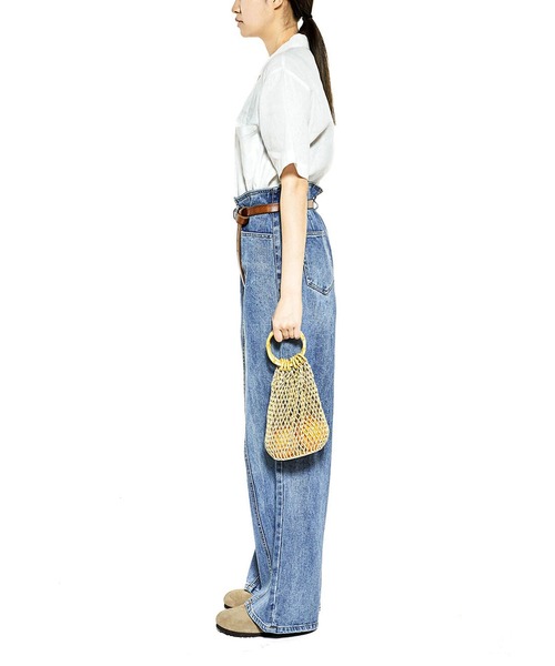 the case（ザケース）の「[J VINEYARD] SMALL BEADS BUCKET BAG（トートバッグ・レディース・ベージュ・SMALL/MEDIUM）」の2枚目の写真
