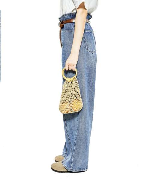 the case（ザケース）の「[J VINEYARD] SMALL BEADS BUCKET BAG（トートバッグ・レディース・ベージュ・SMALL/MEDIUM）」の3枚目の写真