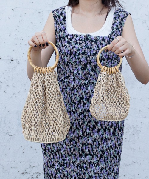 the case（ザケース）の「[J VINEYARD] SMALL BEADS BUCKET BAG（トートバッグ・レディース・ベージュ・SMALL/MEDIUM）」の16枚目の写真