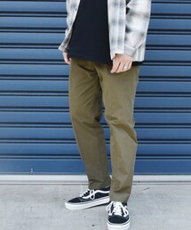 SHIPS any: <Sorona> ワンタック テーパード パンツ