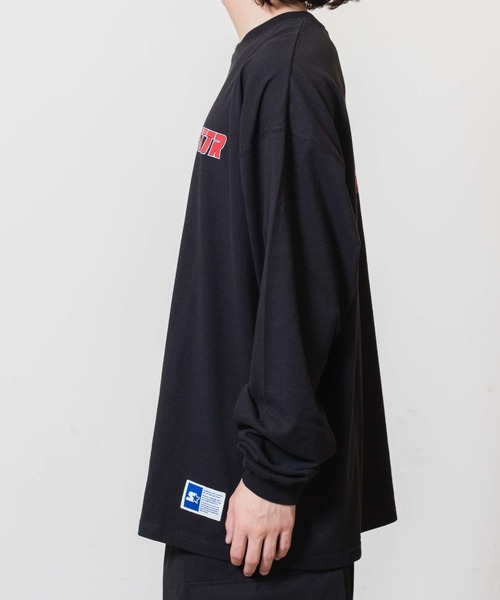 STARTER（スターター）の「∴WEGO/別注 STARTER BIGロンT（Tシャツ/カットソー・メンズ・ブラック/ホワイト・LARGE/MEDIUM）」の19枚目の写真