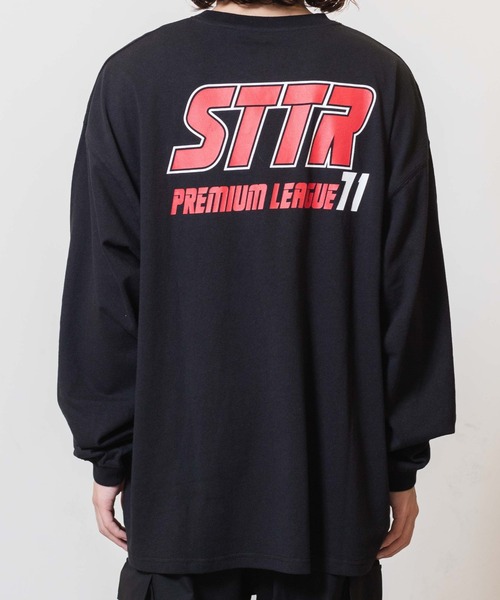 STARTER（スターター）の「∴WEGO/別注 STARTER BIGロンT（Tシャツ/カットソー・メンズ・ブラック/ホワイト・LARGE/MEDIUM）」の10枚目の写真