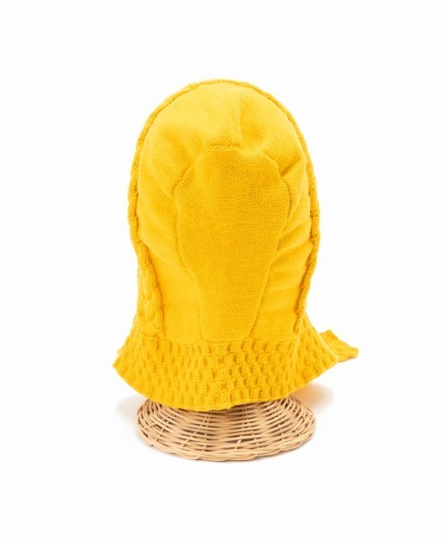 Casselini（キャセリーニ）の「Casselini(キャセリーニ)バラクラバマフラー（ニットキャップ/ビーニー・レディース・アイボリー/ブラック/ブルー/イエロー・FREE）」の13枚目の写真