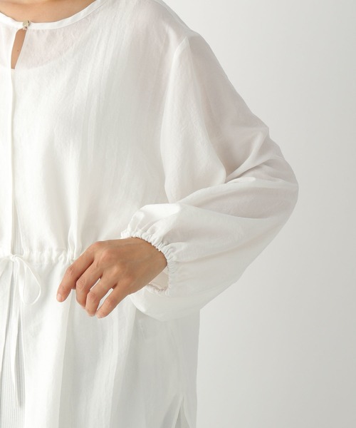 LEPSIM（レプシィム）の「2ピースセット2WAYデザインブラウス2　123409（シャツ/ブラウス・レディース・ブラック/ブラウン/オフホワイト・FREE）」の10枚目の写真