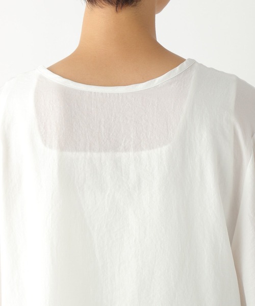 LEPSIM（レプシィム）の「2ピースセット2WAYデザインブラウス2　123409（シャツ/ブラウス・レディース・ブラック/ブラウン/オフホワイト・FREE）」の13枚目の写真