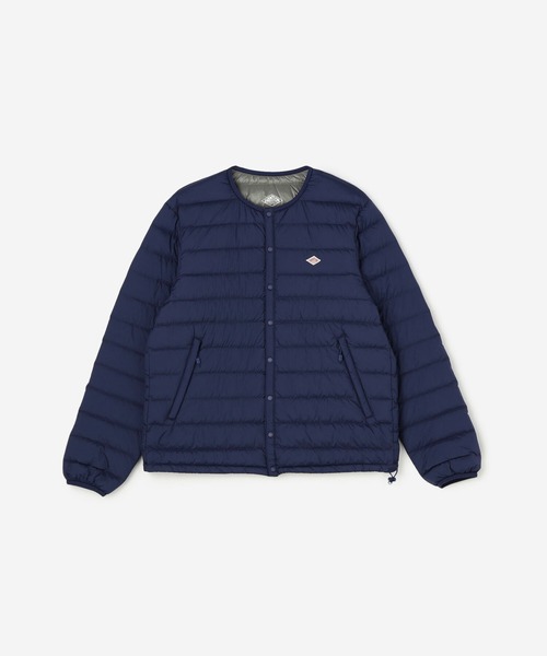 DANTON クルーネック インナーダウンジャケット ネイビー DANTON（ダントン）の「DANTON | クルーネック インナーダウン