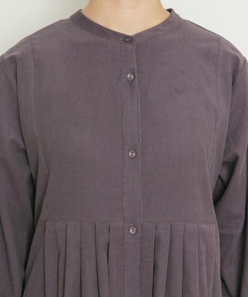 UR Lab.（アーバンリサーチラボ）の「コーデュロイタックワンピース（ワンピース・レディース・ベージュ系その他/ネイビー/パープル・FREE）」の18枚目の写真