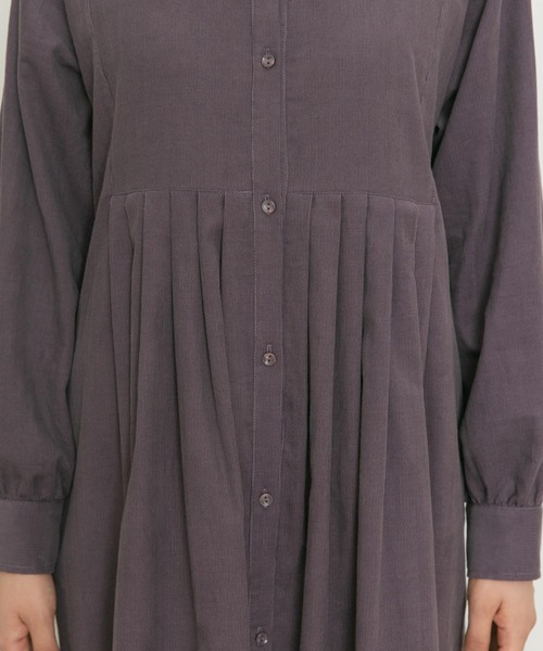 UR Lab.（アーバンリサーチラボ）の「コーデュロイタックワンピース（ワンピース・レディース・ベージュ系その他/ネイビー/パープル・FREE）」の19枚目の写真