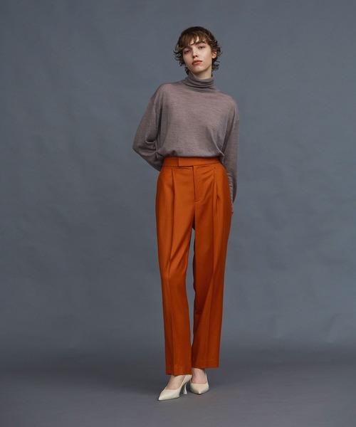 N.O.R.C(ノーク)の「ワンタックストレートパンツ(その他パンツ・レディース・ピンク/ブラック/ベージュ/ブルー/オレンジ・S/L/M)」の6枚目の写真