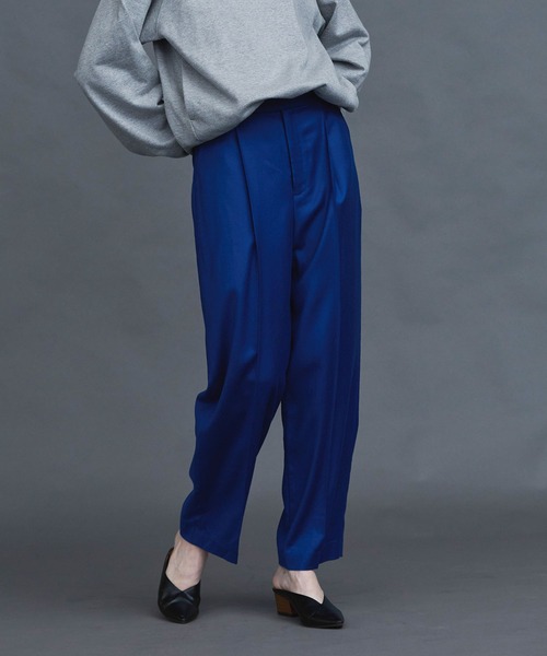 N.O.R.C(ノーク)の「ワンタックストレートパンツ(その他パンツ・レディース・ピンク/ブラック/ベージュ/ブルー/オレンジ・S/L/M)」の21枚目の写真