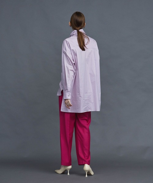 N.O.R.C(ノーク)の「ワンタックストレートパンツ(その他パンツ・レディース・ピンク/ブラック/ベージュ/ブルー/オレンジ・S/L/M)」の19枚目の写真
