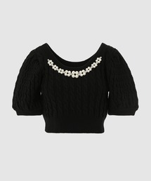 Simone Rocha（シモーネロシャ）の「CROPPED PUFF SLEEVE OPEN