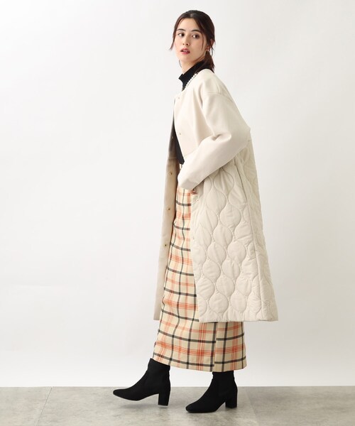 grove（グローブ）の「◇切り替えがかわいいキルティングドッキング 