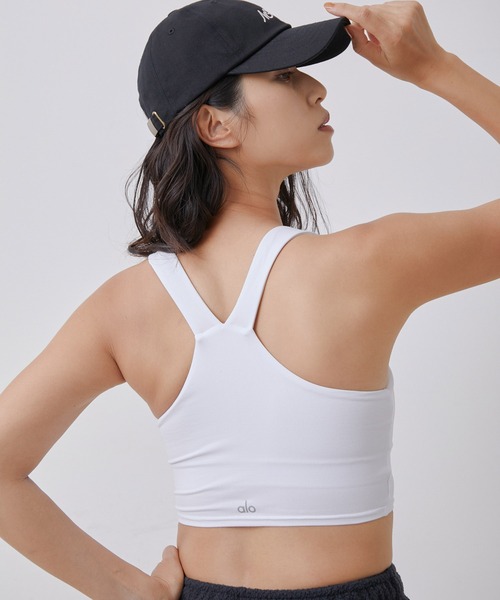 Alo Yoga（アロヨガ）の「【alo】AIRBRUSH REAL BRA TANK