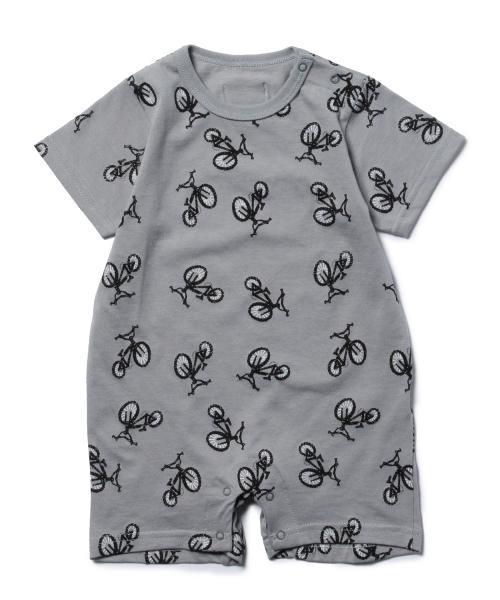 こども ビームス（コドモビームス）の「6°vocale / BMX ロンパース  (70～80cm)（ロンパース・キッズ・グレー・70/80）」の2枚目の写真