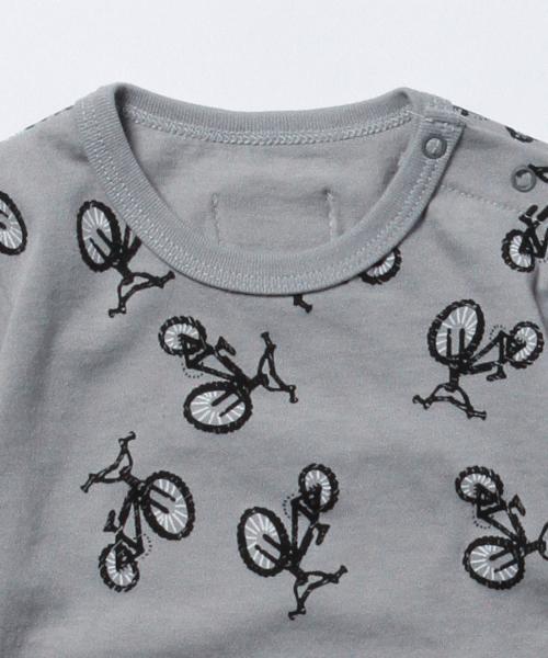 こども ビームス（コドモビームス）の「6°vocale / BMX ロンパース  (70～80cm)（ロンパース・キッズ・グレー・70/80）」の3枚目の写真