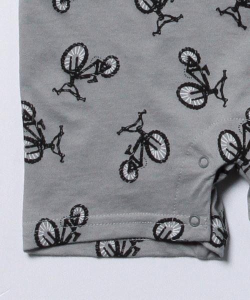 こども ビームス（コドモビームス）の「6°vocale / BMX ロンパース  (70～80cm)（ロンパース・キッズ・グレー・70/80）」の5枚目の写真