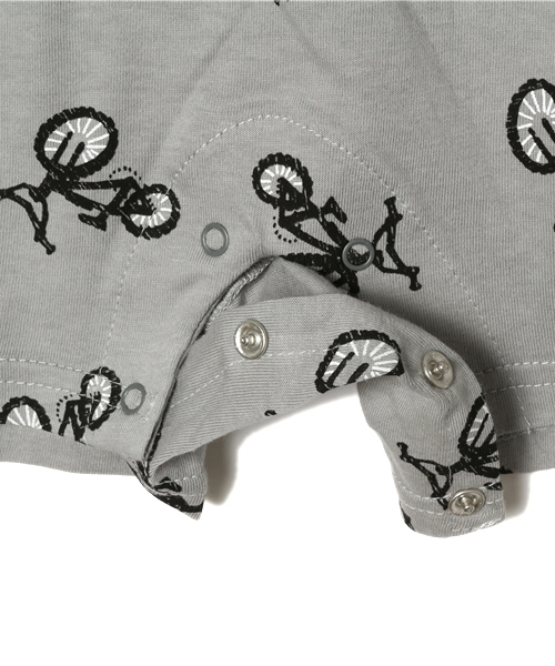 こども ビームス（コドモビームス）の「6°vocale / BMX ロンパース  (70～80cm)（ロンパース・キッズ・グレー・70/80）」の8枚目の写真