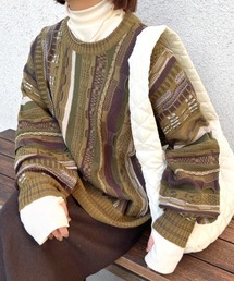 nemne store | 【低身長用サイズあり】クージー風ニットプルオーバー(ニット/セーター)