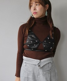 SANSeLF | カラーインナートップス【SANSeLF】sanw22a077(ニット/セーター)