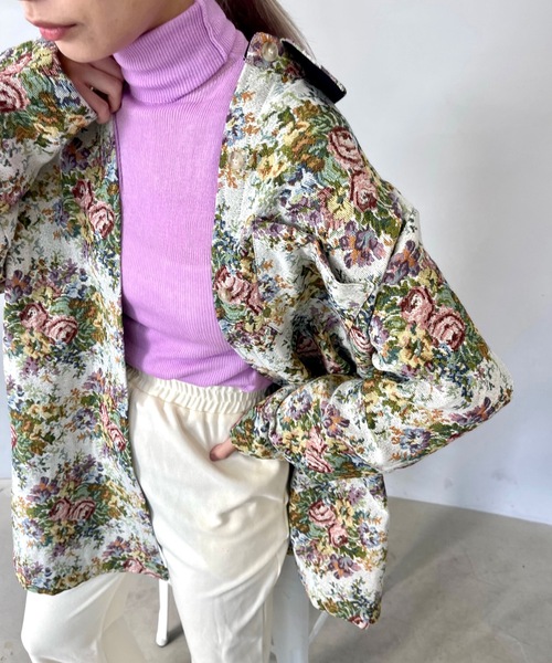 SANSeLF（サンセルフ）の「カラーインナートップス【SANSeLF】sanw22a077（ニット/セーター・レディース・グリーン/ブラック/ブルー/ピンク/ブラウン・FREE）」の19枚目の写真