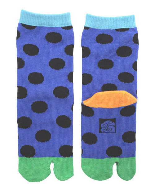 カヤ（カヤ）の「【カヤ】たまちび足袋16cm（ソックス/靴下・キッズ・ブラック/ブルー/パープル/グレー/ネイビー・FREE）」の4枚目の写真