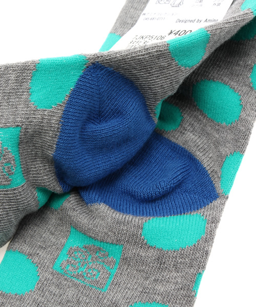 カヤ（カヤ）の「【カヤ】たまちび足袋16cm（ソックス/靴下・キッズ・ブラック/ブルー/パープル/グレー/ネイビー・FREE）」の10枚目の写真