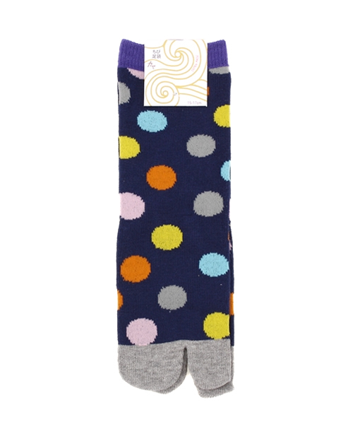 カヤ（カヤ）の「【カヤ】たまちび足袋16cm（ソックス/靴下・キッズ・ブラック/ブルー/パープル/グレー/ネイビー・FREE）」の13枚目の写真