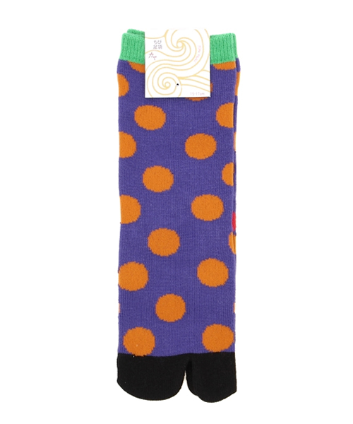 カヤ（カヤ）の「【カヤ】たまちび足袋16cm（ソックス/靴下・キッズ・ブラック/ブルー/パープル/グレー/ネイビー・FREE）」の17枚目の写真