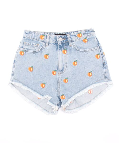 Desigual(デシグアル)の「フルーツ デニムショートパンツ(デニムパンツ・レディース・ブルー・38/34/36/40/42/44)」の3枚目の写真